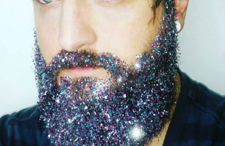 Festive Season Glitter Beards