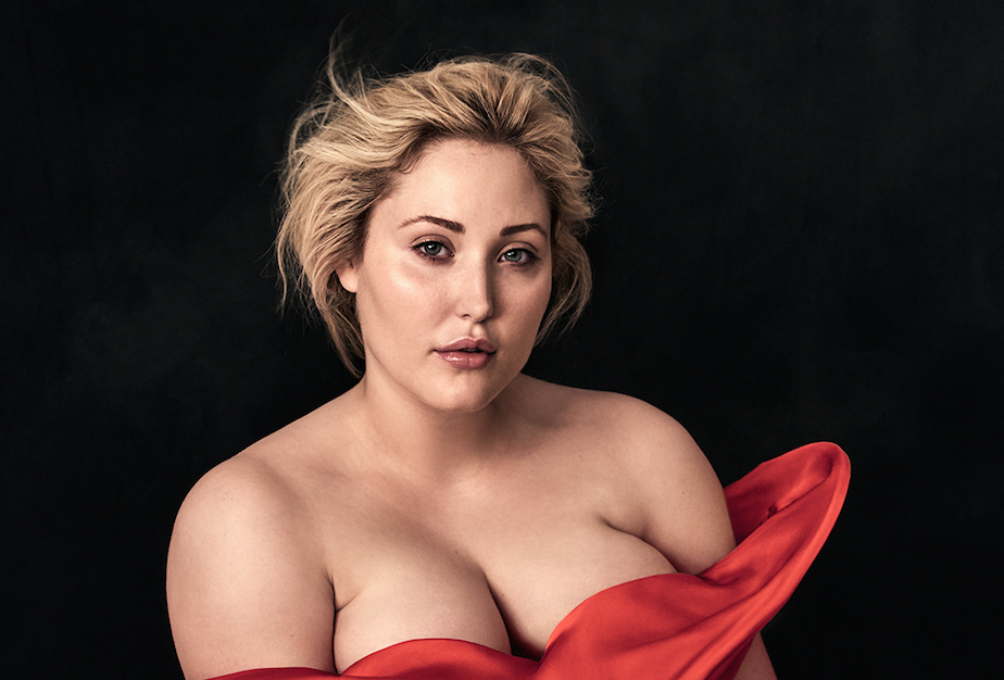 Cover Model 'Hayley Hasselhoff' for the Sheego calendar 2017.